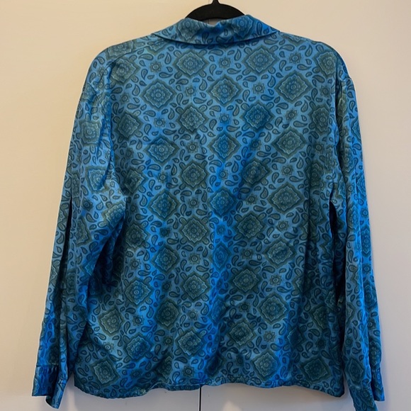 Blue button up shirt - Picture 2 of 2